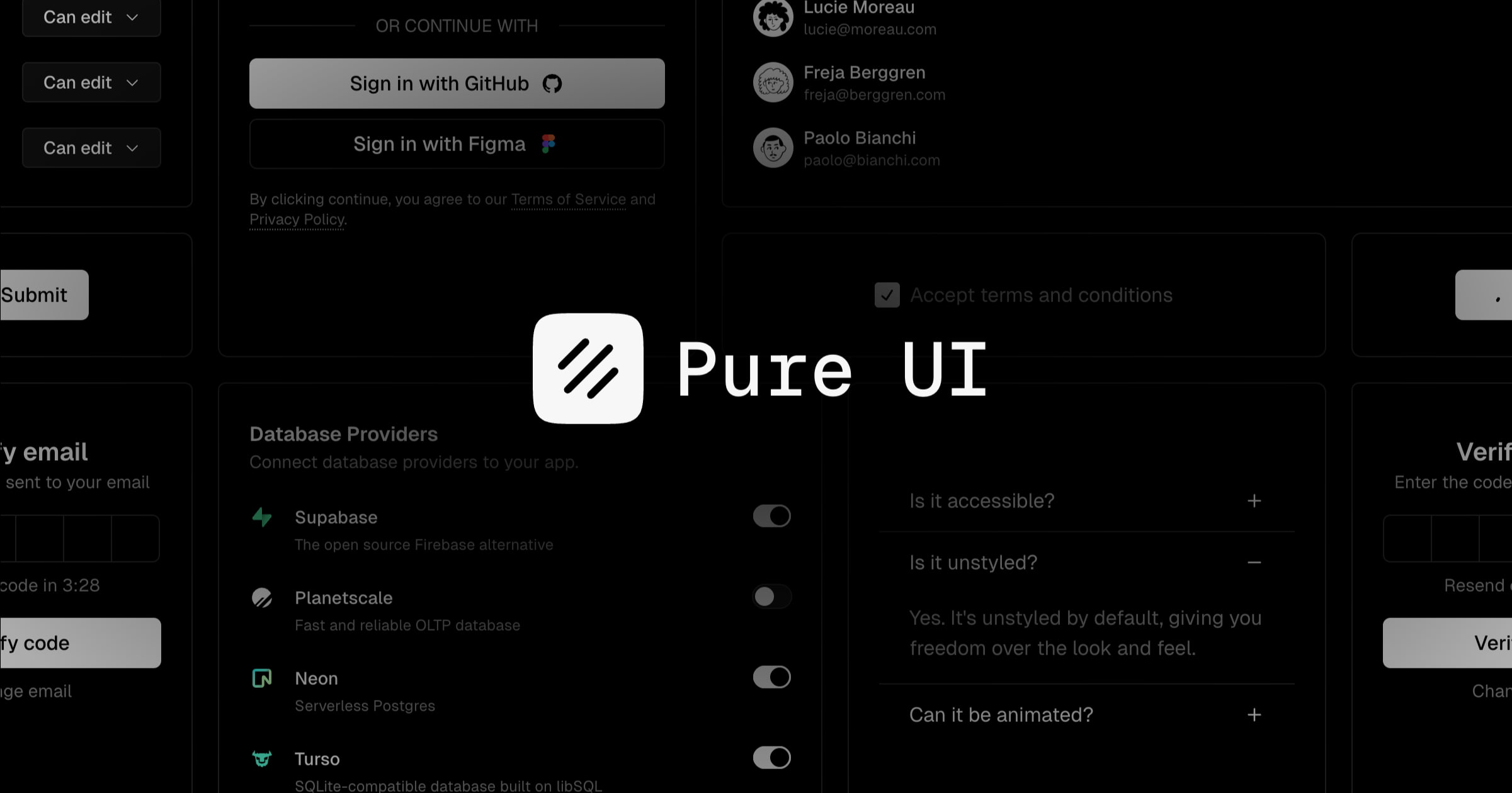 Pure UI